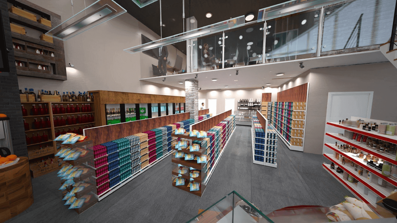 旋转木马05中的各种渲染示例