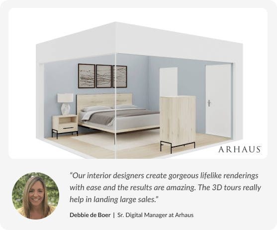 渲染和 Floorplanner 用户评论的截图